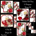 Valentine Red Roses & Champagne Bumper Kit