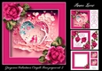 Gorgeous Valentines Couple Faux papercut 2