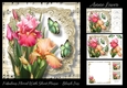 Fabulous Floral With Sheet Music - Blush Iris