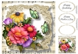 Fabulous Floral With Sheet Music - Breath Of Summer 8x8
