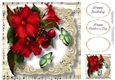 Fabulous Floral With Sheet Music - Mandevilla 8x8