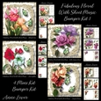 Fabulous Floral With Sheet Music Bumper Kit 1