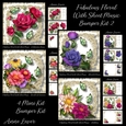 Fabulous Floral With Sheet Music Bumper Kit 2