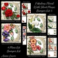 Fabulous Floral With Sheet Music Bumper Kit 5
