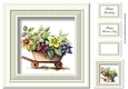 Simple Floral Watercolour Wheelbarrow 8