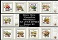 Simple Floral Watercolour Wheelbarrow Bumper Kit