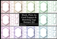 Blank, Plain A5 Card Toppers & Matching Tags Bumper Kit