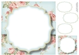 Blank Shabby Chic 8x8 Card Topper & Matching Tags 3
