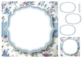 Blank Shabby Chic 8x8 Card Topper & Matching Tags 4
