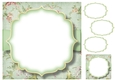 Blank Shabby Chic 8x8 Card Topper & Matching Tags 5