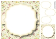 Blank Shabby Chic 8x8 Card Topper & Matching Tags 11