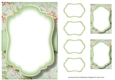 Blank Shabby Chic A5 Card Topper & Matching Tags 5