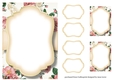 Blank Shabby Chic A5 Card Topper & Matching Tags 9