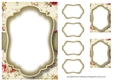 Blank Shabby Chic A5 Card Topper & Matching Tags 10