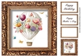 Vintage Floral Hot Air Balloon 2