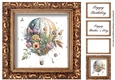 Vintage Floral Hot Air Balloon 4