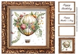 Vintage Floral Hot Air Balloon 5