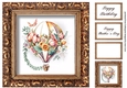 Vintage Floral Hot Air Balloon 7