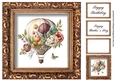 Vintage Floral Hot Air Balloon 8