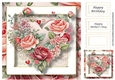 Gorgeous Vintage Heart 4 8x8