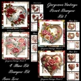 Gorgeous Vintage Heart Bumper Kit 1