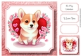 Cute Baby Animal Valentine - Corgi