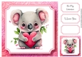 Cute Baby Animal Valentine - Koala