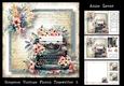 Gorgeous Vintage Floral Typewriter 3