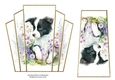 7x7 Art Deco Stacker - Border Collie Pup
