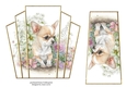 7x7 Art Deco Stacker - Chihuahua Pup