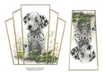 7x7 Art Deco Stacker - Dalmation Pup