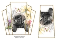7x7 Art Deco Stacker - Chocolate Labrador Pup