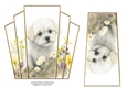 7x7 Art Deco Stacker - Maltese Pup