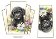 7x7 Art Deco Stacker - Poodle Pup