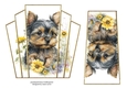 7x7 Art Deco Stacker - Yorkshire Terrier Pup