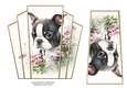 7x7 Art Deco Stacker - Boston Terrier Pup