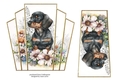 7x7 Art Deco Stacker - Dachshund Pup