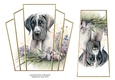 7x7 Art Deco Stacker - Great Dane Pup