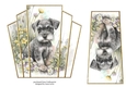 7x7 Art Deco Stacker - Schnauzer Pup