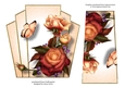 7x7 Art Deco Floral Stacker - October Roses
