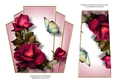 7x7 Art Deco Floral Stacker - Passionara
