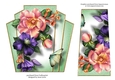 7x7 Art Deco Floral Stacker - Beautiful Blooms