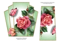 7x7 Art Deco Floral Stacker - Downton Roses