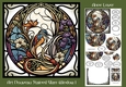 Art Nouveau Stained Glass Window 1