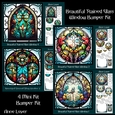 Beautiful Stained Glass Window Bumper Kit