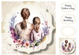 Simple Watercolour Mother & Daughter 3