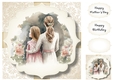 Simple Watercolour Mother & Daughter 5