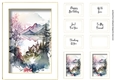 Simple A5 Scenic Watercolour 8