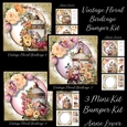Vintage Floral Birdcage Bumper Kit