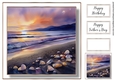 Simple Stunning Sunset Beach 4 (fathers day, birthday)